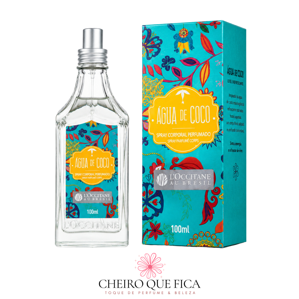 Spray Corporal Perfumado Água de Coco 100ml Loccitane