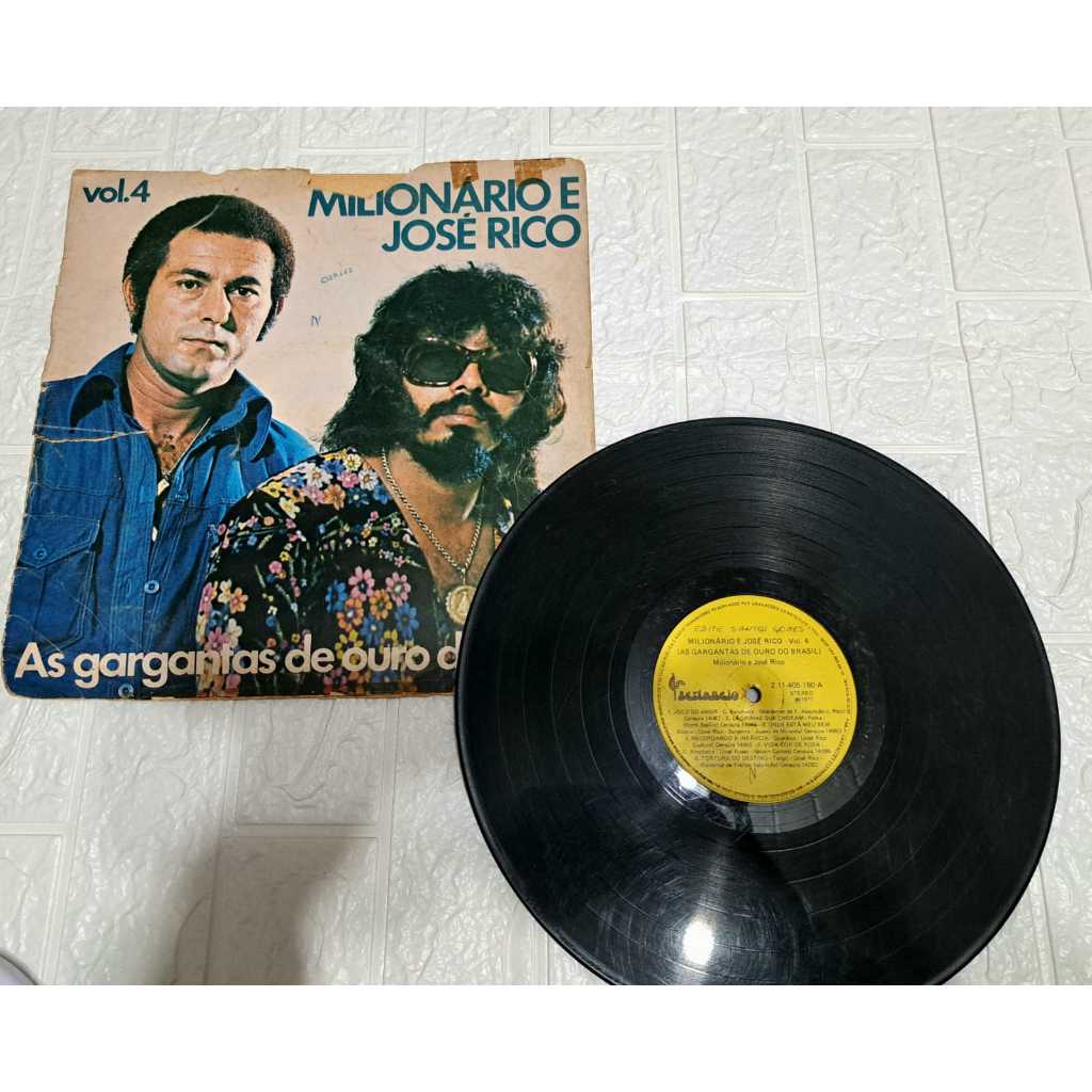LP Milionário e José Rico – As Gargantas de Ouro do Brasil Vol. 4 (1977)