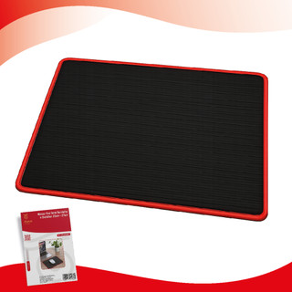 Mouse Pad Speed 27x22cm Antiderrapante Base Emborrachada Borda Costurada Gamer Escritório