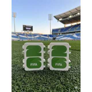Organizador de Figurinha Copa do Mundo / Branco com Verde /Organizador de Figurinhas Futebol / Copa 2026