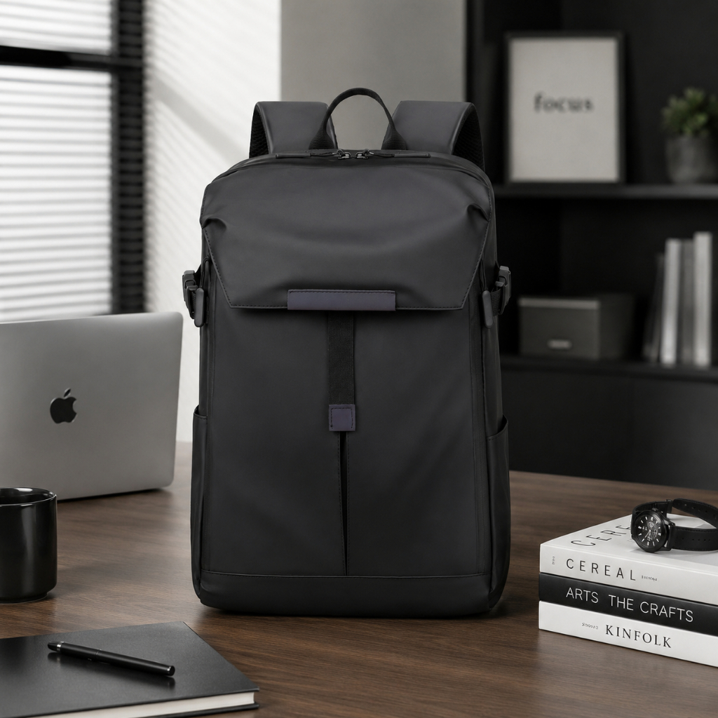 Mochila masculino para Notebook Cabo USB Unissex Trabalho Viagem Bolsa Reforçada e Resistente