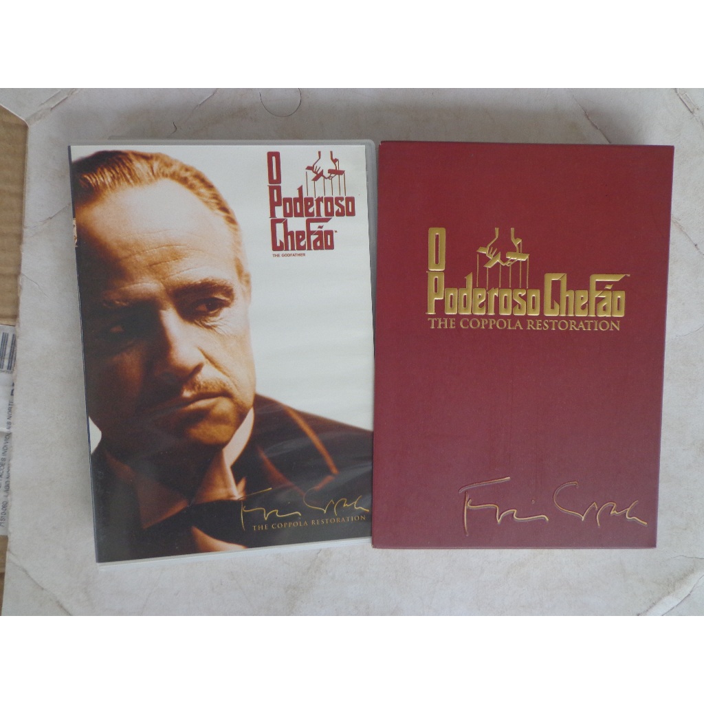 O poderoso chefão box 3 dvds The Coppola restoration originais