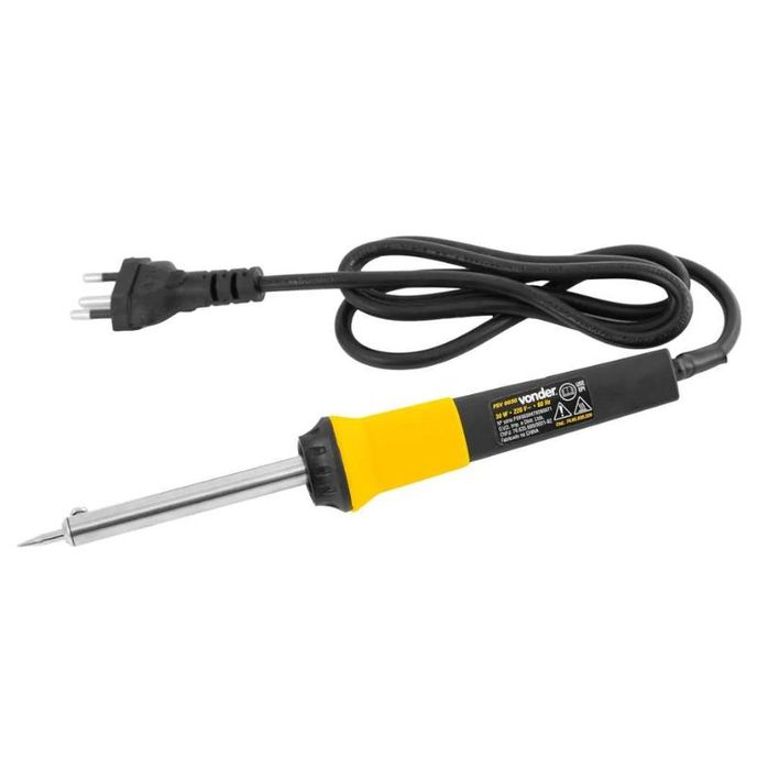 Ferro de Solda 30W FSV0030 para Estanho em Fio com Suporte Vonder