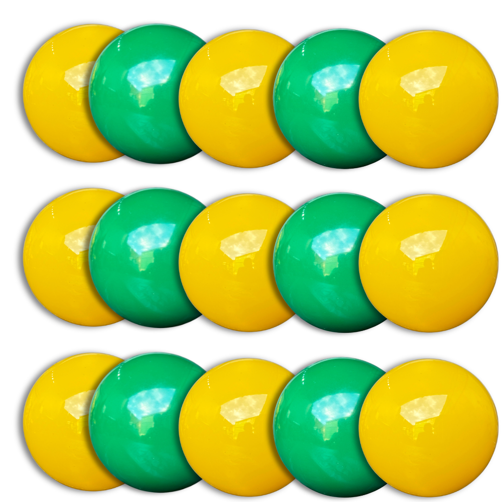 Kit Bola Copa Brasil Verde e Amarela | Decoração Festa Futebol Torcida Brasil