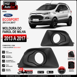 Moldura Farol De Milha Ecosport 2013 2014 2015 2016 2017