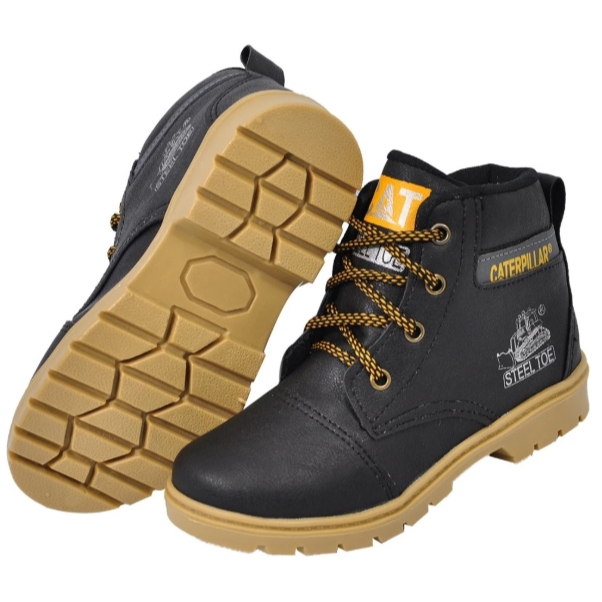 Bota Botina Caterpilar Babê e Infantil Importada Promoção Costurada Inverno