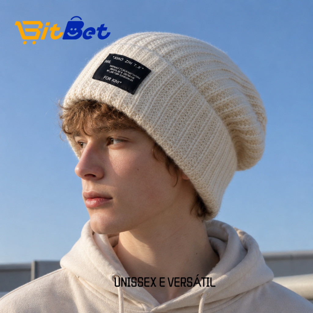Touca de Inverno Unissex Estilo Casual | Quentinho, Confortável e Fácil de Combinar INVERNO-01