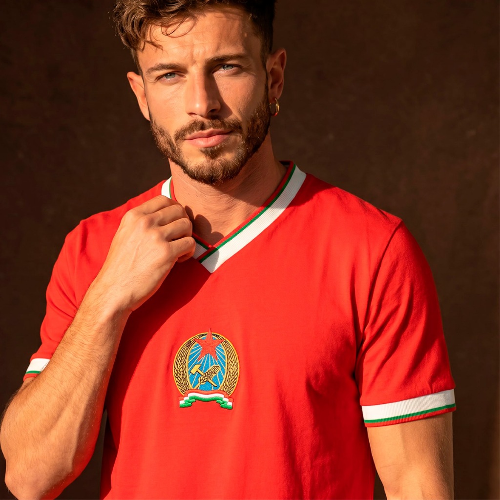Camisa Hungria Retrô 1954 Masculina Oficial