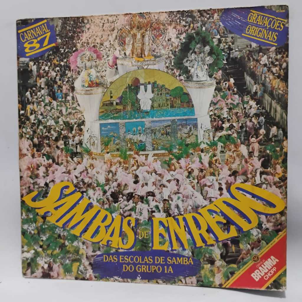 LP SAMBAS ENREDO CARNAVAL 87.  .  < ;- ) SEGUE A GENTE AÍ <3