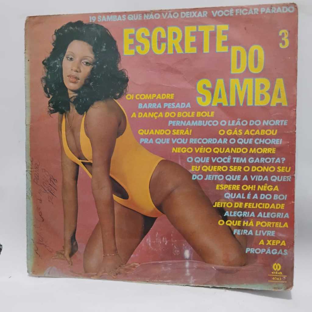 LP ESCRETE DO SAMBA 3.  .  < ;- ) SEGUE A GENTE AÍ <3