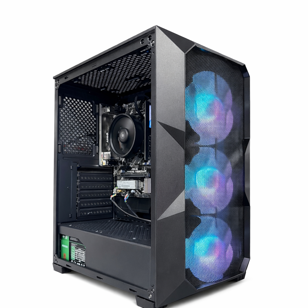 Pc Gamer Killjoy Ryzen 5 5600GT, 16GB, NVME 500GB, 500W REAL, Gabinete 3 Fans