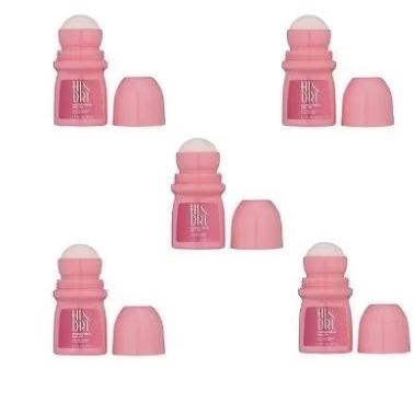 Kit 5 Desodorante Hi & Dri Roll-On Powder Fresh Antiperspirant 50ml .