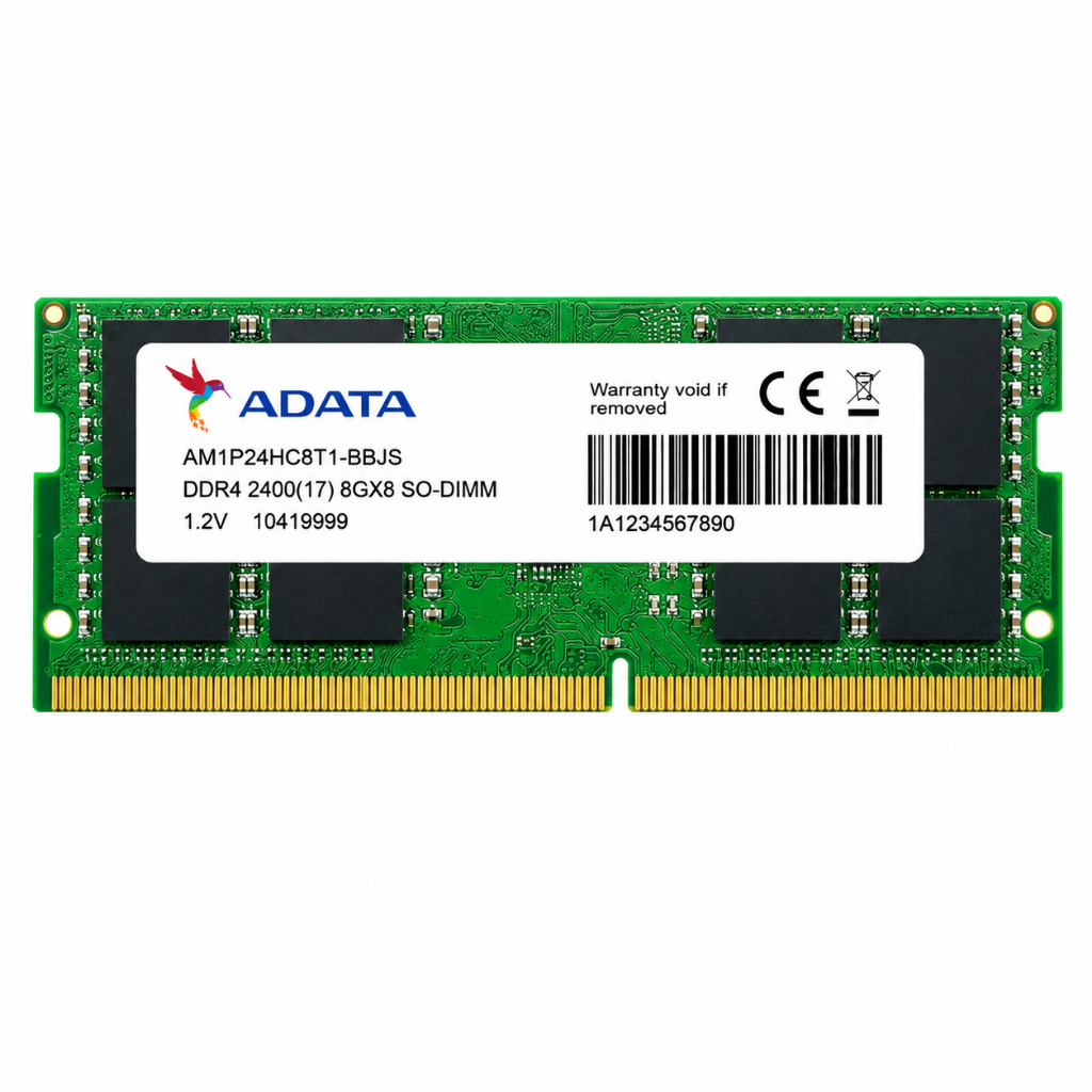 Memória RAM 8GB DDR4 2400MHz Notebook ADATA AM1P24HC8T1-BBJS