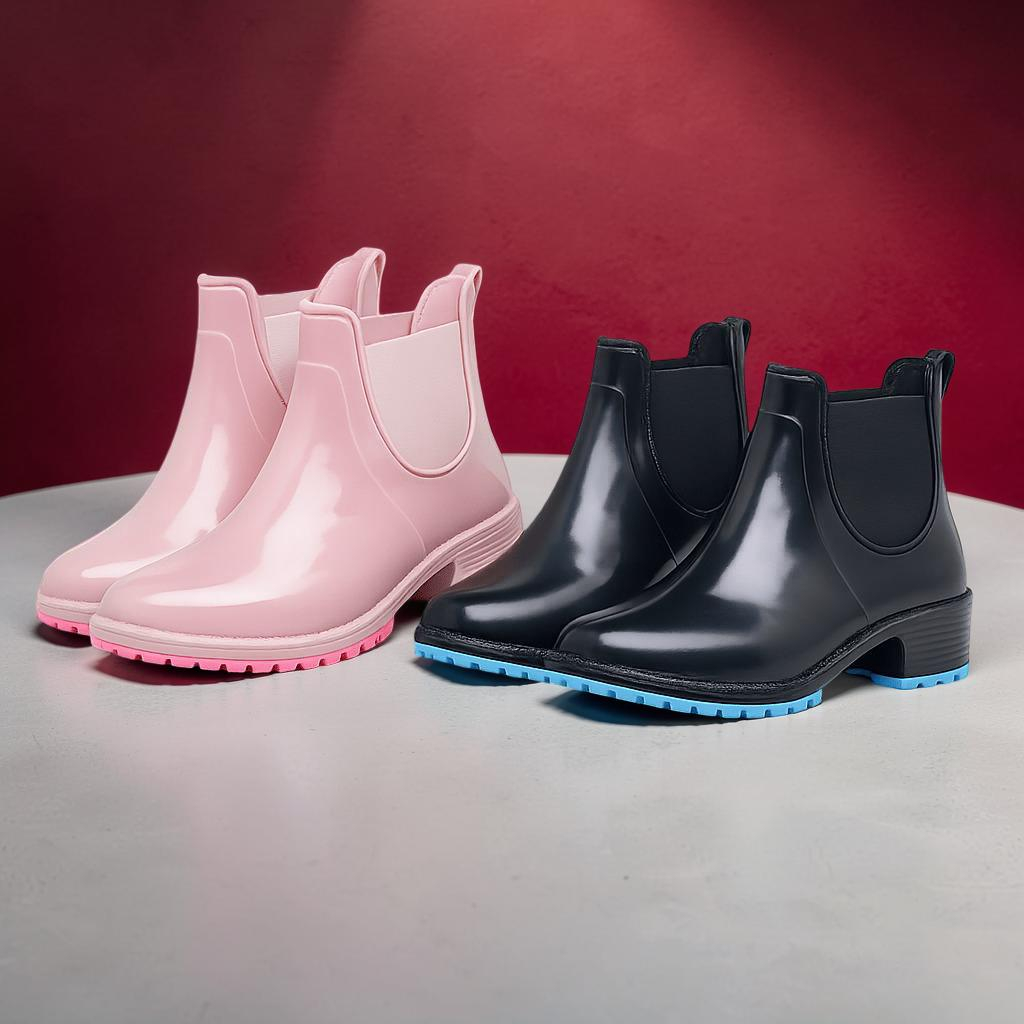 Botinha Confortável para Menina Soleta nas Cores Rosa e Preta - Trend Mix