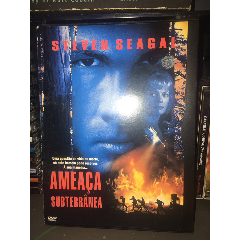 DVD snapcase ameaça subterrânea