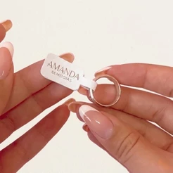 Etiqueta/Tag PERSONALIZADA para anel