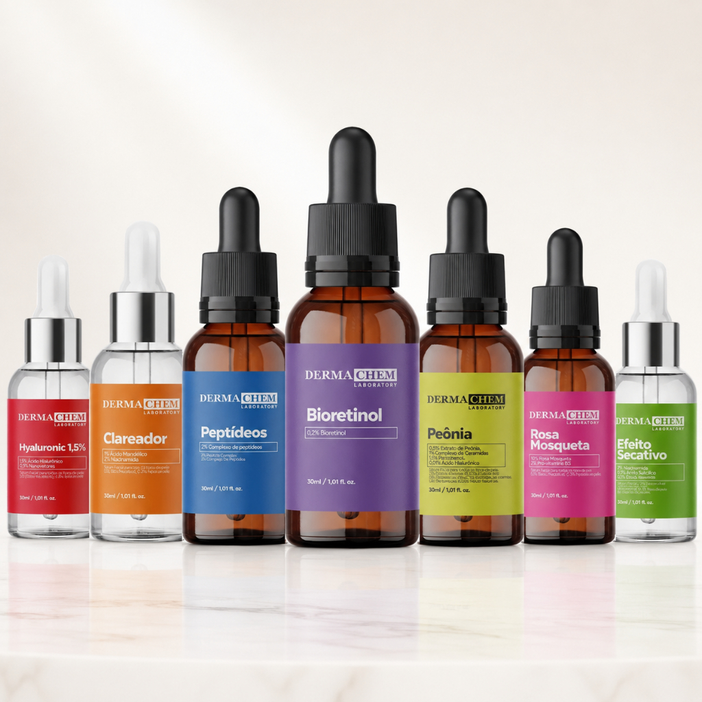 SÉRUM FACIAL DERMACHEM 30ML CUIDADO DIÁRIO SKINCARE - ESCOLHA O SEU!