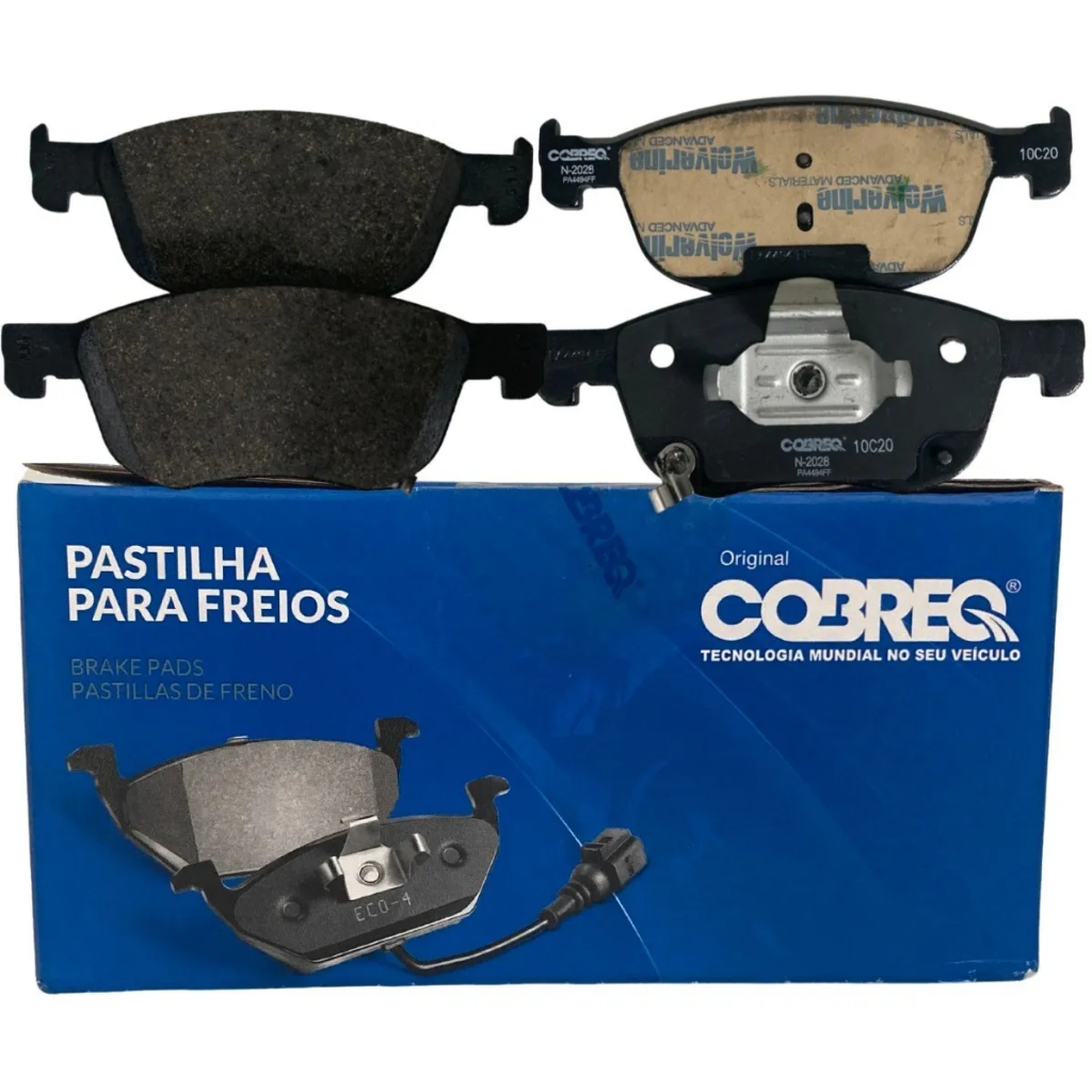 JOGO PASTILHA DE FREIO DIANTEIRA N2028 COBREQ HONDA NEW HRV HR-V CIVIC