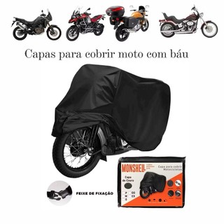 Capa Impermeável Para Moto Proteção UV Chuva Poeira Universal Todos Modelos Motos
