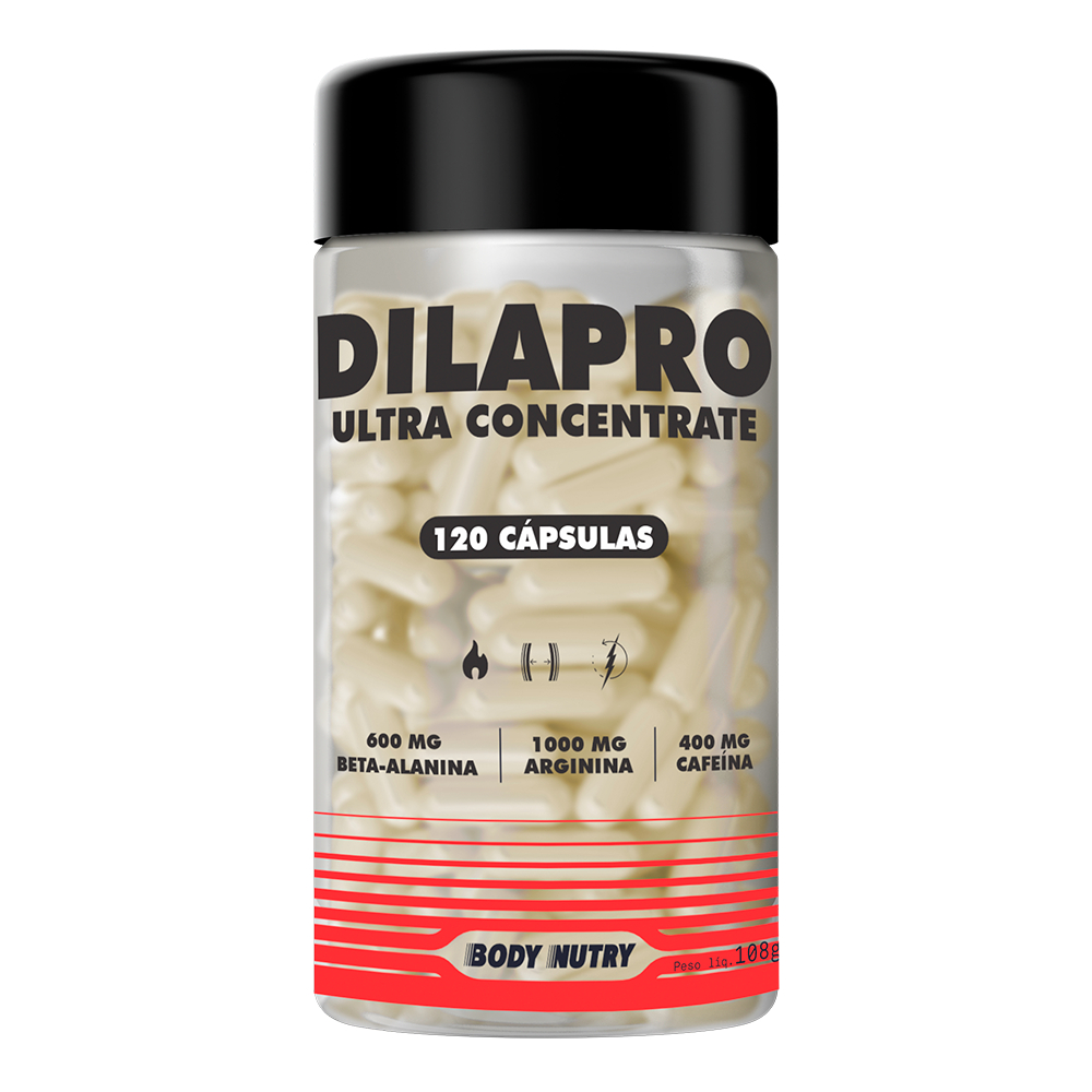 Dilapro Pré Treino Dilatador Ultra Concentrado BetaAlanina, Arginina e Taurina 1