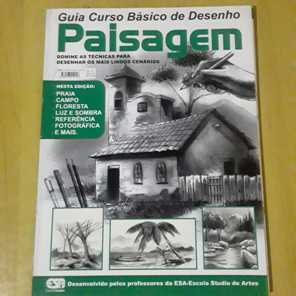 PL83 REVISTA GUIA CURSO BÁSICO DE DESENHO PAISAGEM