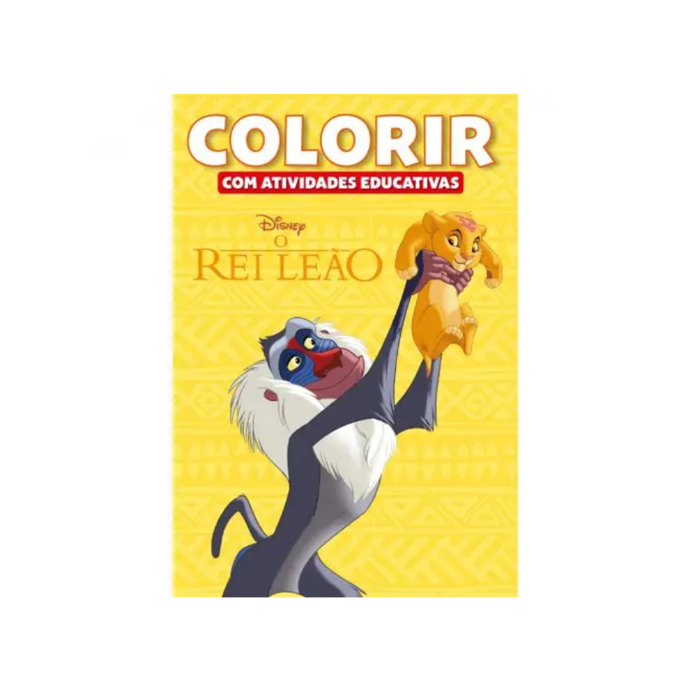 Livro de Colorir Atividades Educativas Disney O Rei Leão Infantil · foto 2