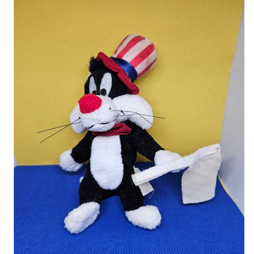 Boneco Frajola Looney Tunes Yankee Doodle Sylvester Patriotic Patriota Estados Unidos