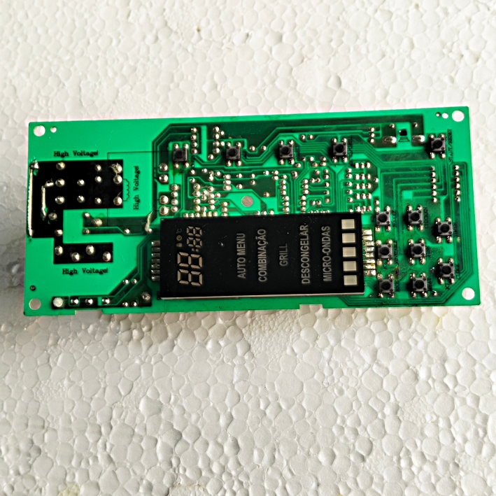 PLACA MICROONDAS  DE ENBUTIR BUILT FISCHER 220 VOLTS ( PRODUTO DE REÚSO) ORIGINAL