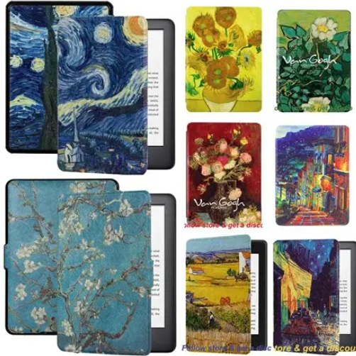 Capa de Case para Amazon Pintado kindle 11ª/12ª geração C2V2L3/RS23CV 6.0" Polegadas