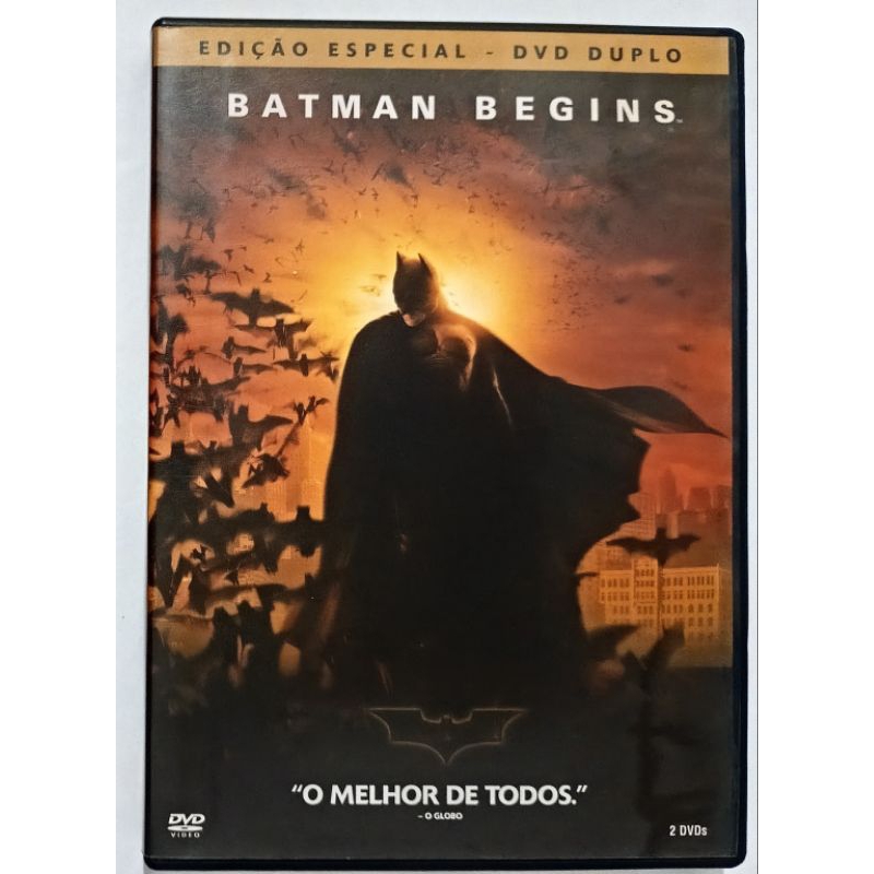 Dvd: Batman begins - edição especial dvd duplo
