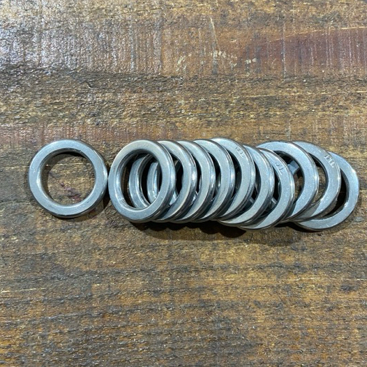 Kit 10 Argolas de Aço Inox Nº 16 | Resistentes e Duráveis | Alta Qualidade