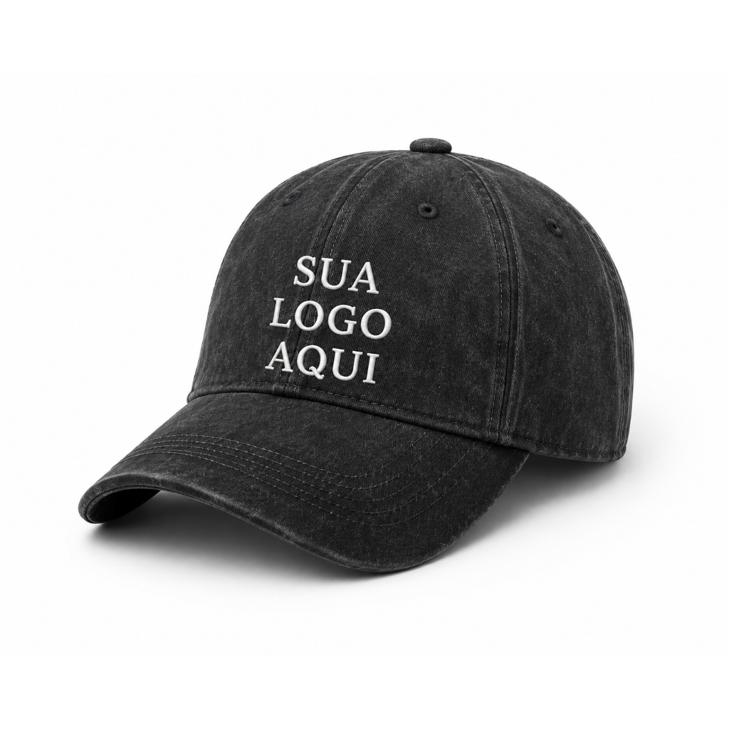 🧢 BONÉS PERSONALIZADOS | DTF DE ALTA QUALIDADE • DIVERSAS CORES • SUA ARTE AQUI