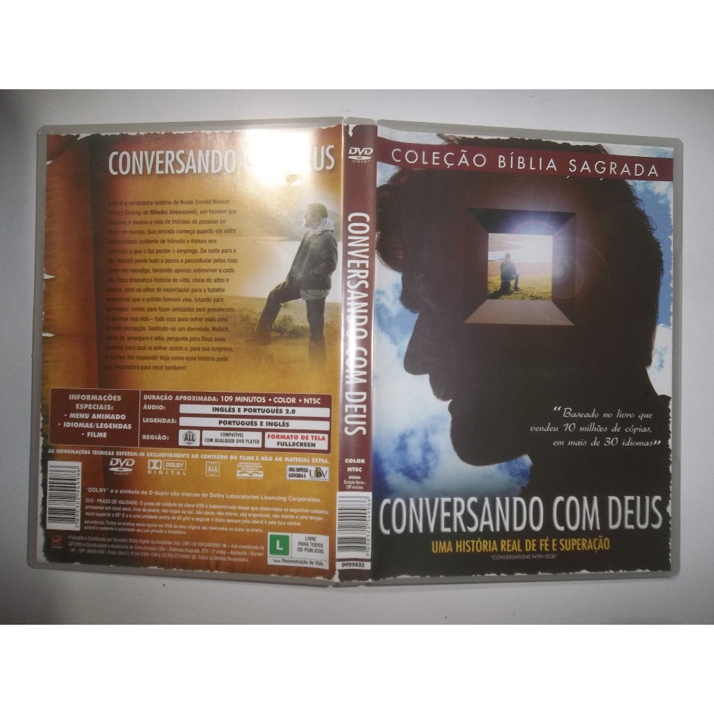 dvd conversando com deus coleção bíblia sagrada
