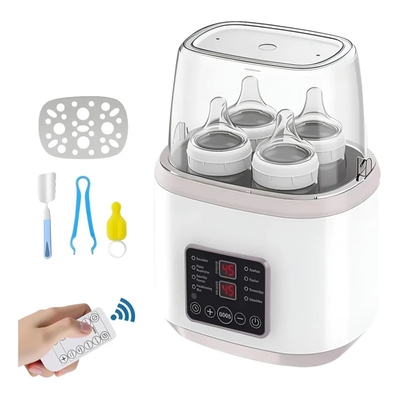 Esterilizador e Aquecedor de Mamadeiras 4 Garrafas