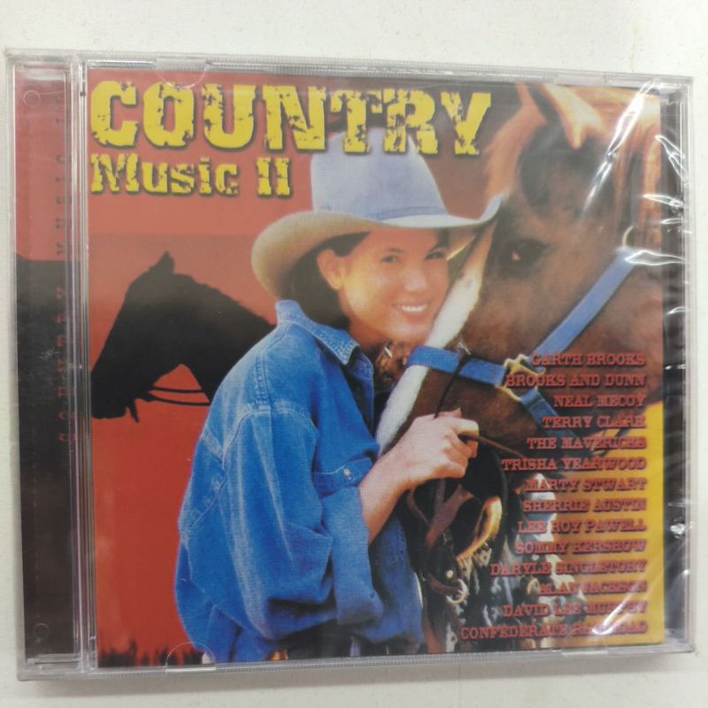 CD COUNTRY MUSIC II/GARTH BROOKS/ALAN JACKSON/NEAL MERCOY,ETC...