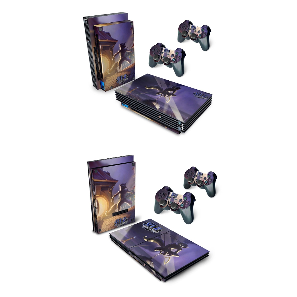 Skin Anti-Rage para PS2 FAT ou SLIM - 017 - Skin Playstation 2