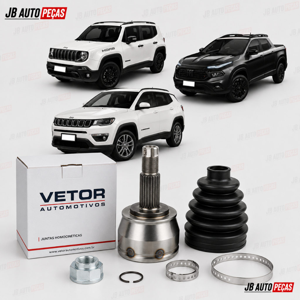 Junta Homocinetica Toro 2.0 16V 4X4 Renegade 2.0 16V 4X4  2015 A 2026 Original Vetor