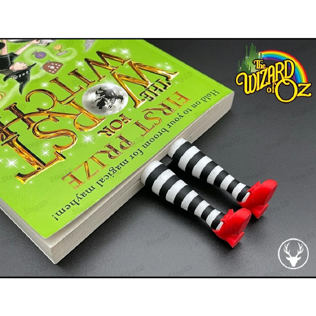 Marcador de Página “O Mágico de Oz” – Decoração Criativa para Livros