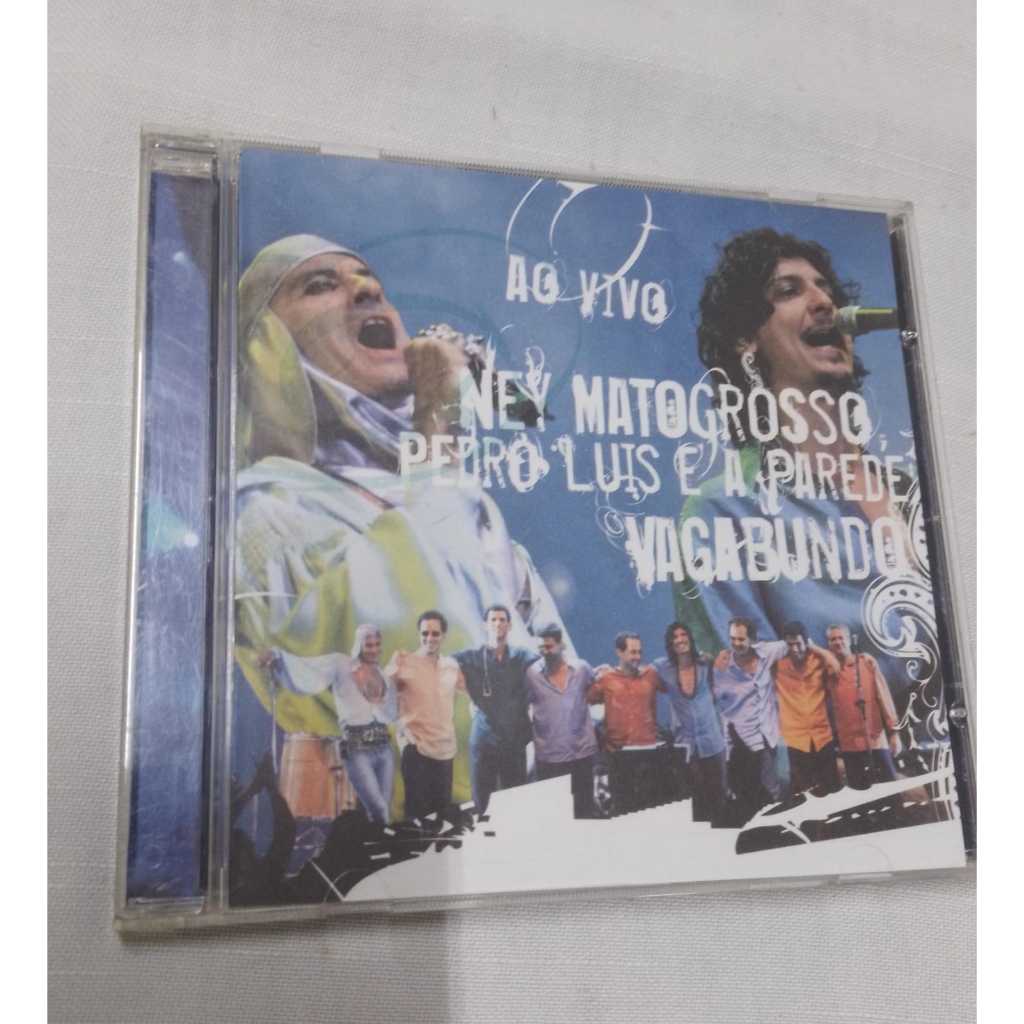 CD Ney Matogrosso E Pedro Luis E A Parede - Vagabundo Ao Vivo ( 29790 )