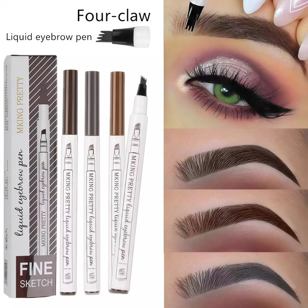 Caneta Lapis Henna Efeito Microblading Sobrancelha