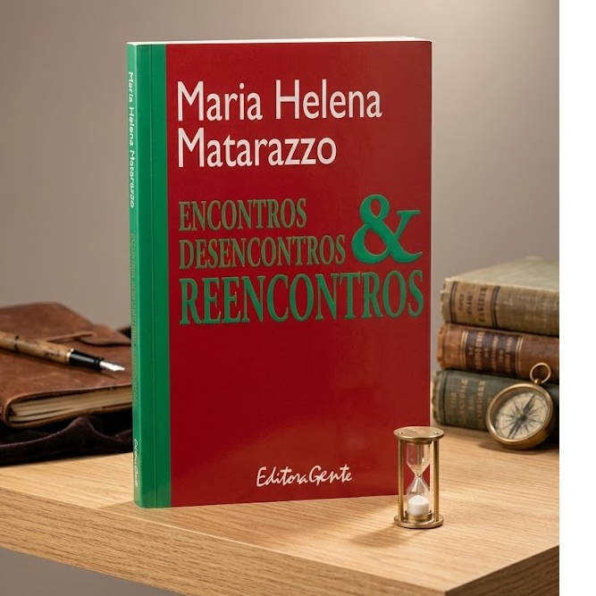 Livro Encontros, desencontros e reencontros | Maria Helena Matarazzo - Seminovo