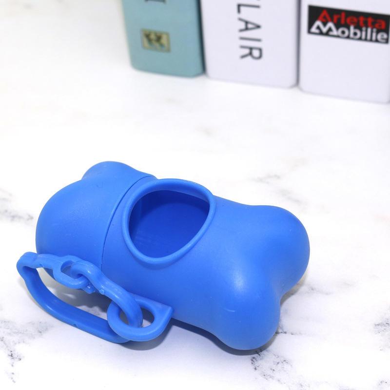 Suporte Porta Refil Cata Caca para Cachorro Dispenser Saquinho Higiênico Passeio