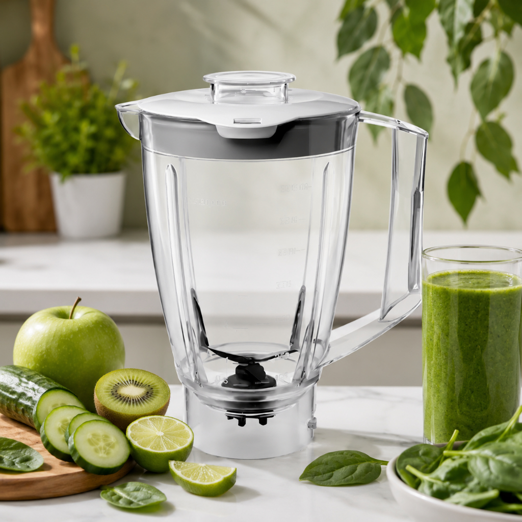 Copo Serve P/ Liquidificador Arno Faciclic pro 500w Juice delrin Cristal tampa branca