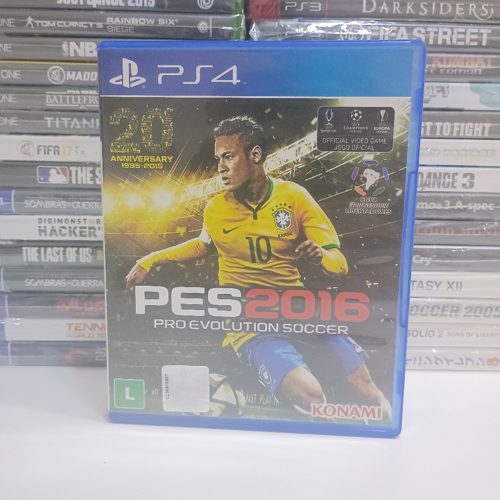 PES 2016- jogo de PS4 original mídia física