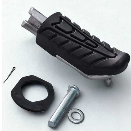 PEDALEIRA DIANTEIRA (DIREITA) NOVA CB TWISTER DE ALUMINIO