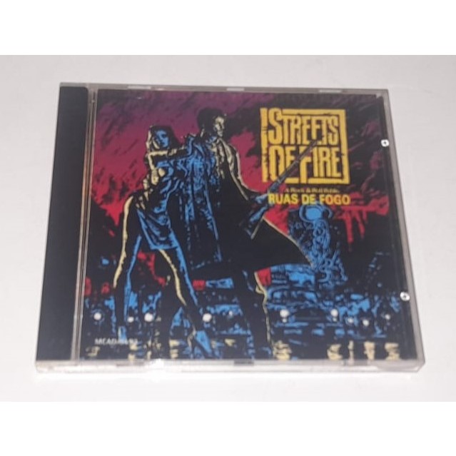 Cd - Streets Of Fire(Ruas De Fogo)Trilha Sonora Original - A Rock & Roll Fable - Em Muito Bom Estado
