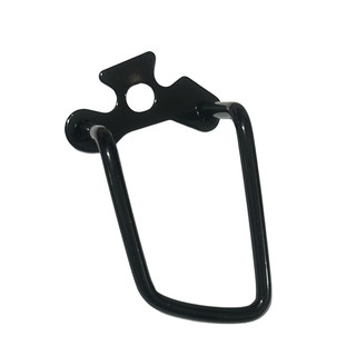 Protetor Bike NIPARTE Proteção de Aço Mais Grosso  Reforçado  Para Câmbio Traseiro Cor Preto de Bicicleta.