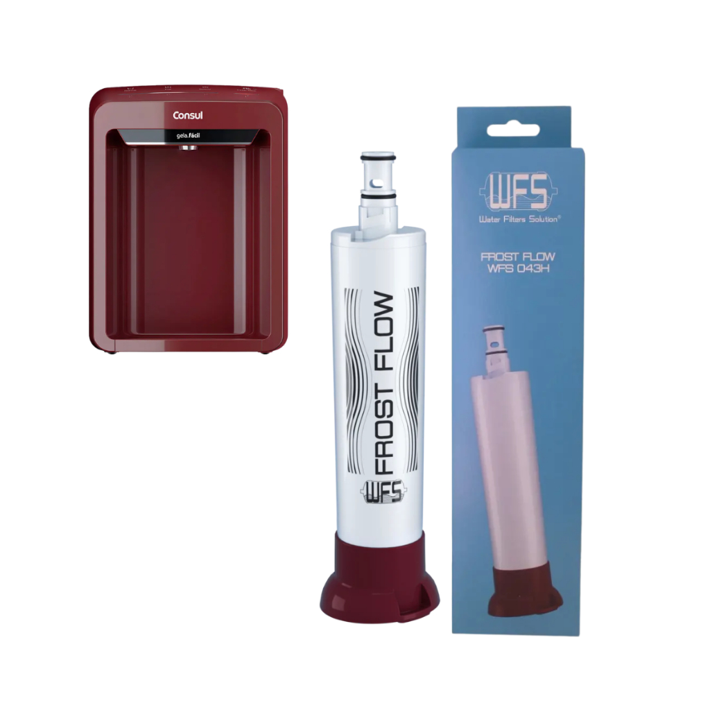 Refil Wfs Compatível Purificador Consul Cpb33ab Cor Hibisco