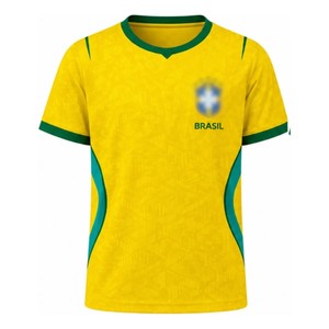Camiseta Brasil Infantil Masculina Torcedor Dry FIt Uv50+