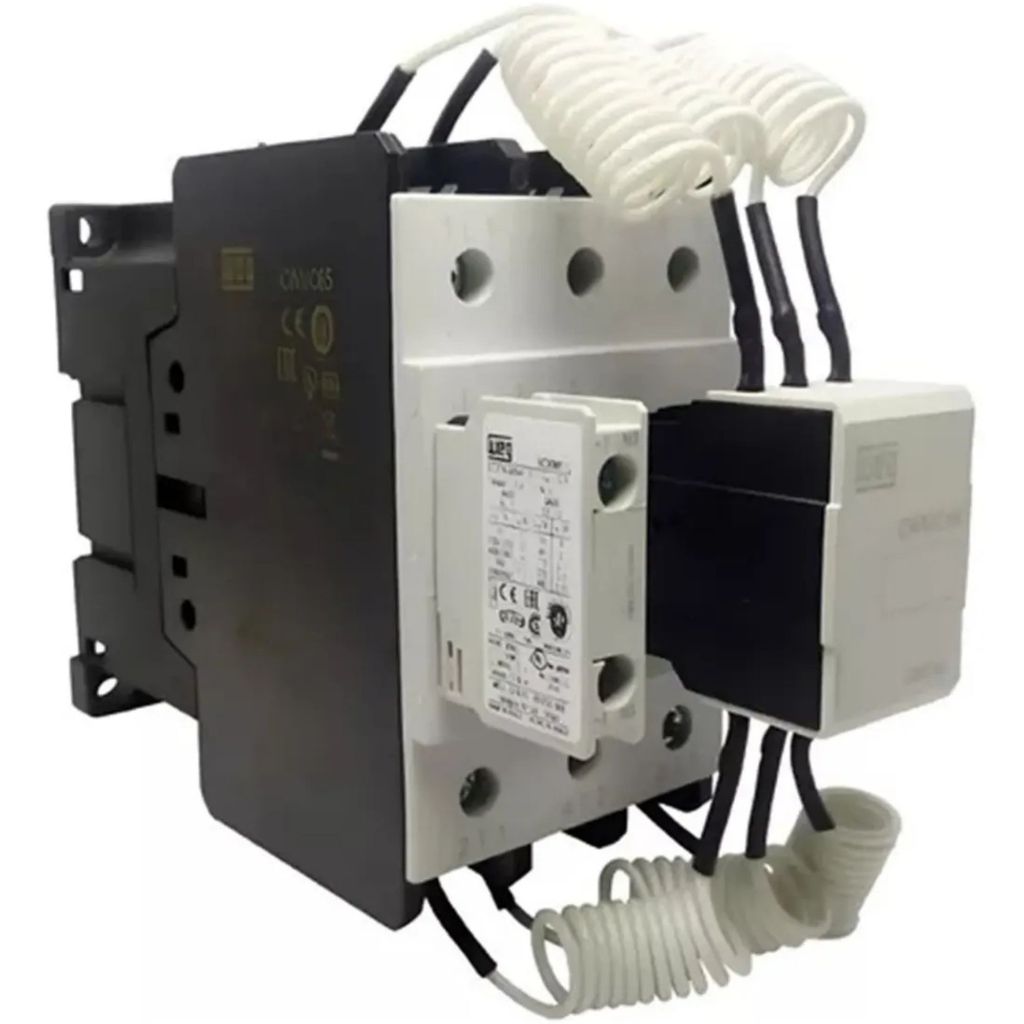 Contator Manobra De Capacitores 65a Cwmc65-10-30 220v Weg